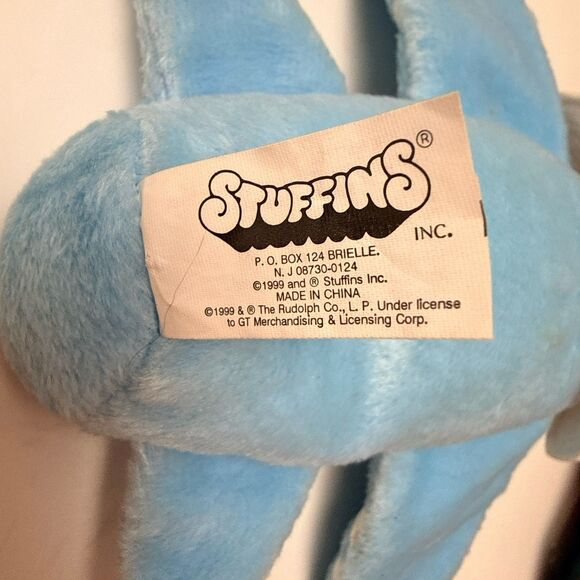 Stuffins Airplane Plush Rudolph The Red Nosed Reindeer Movie 7" CVS 1999 Tags - Picture 3 of 10